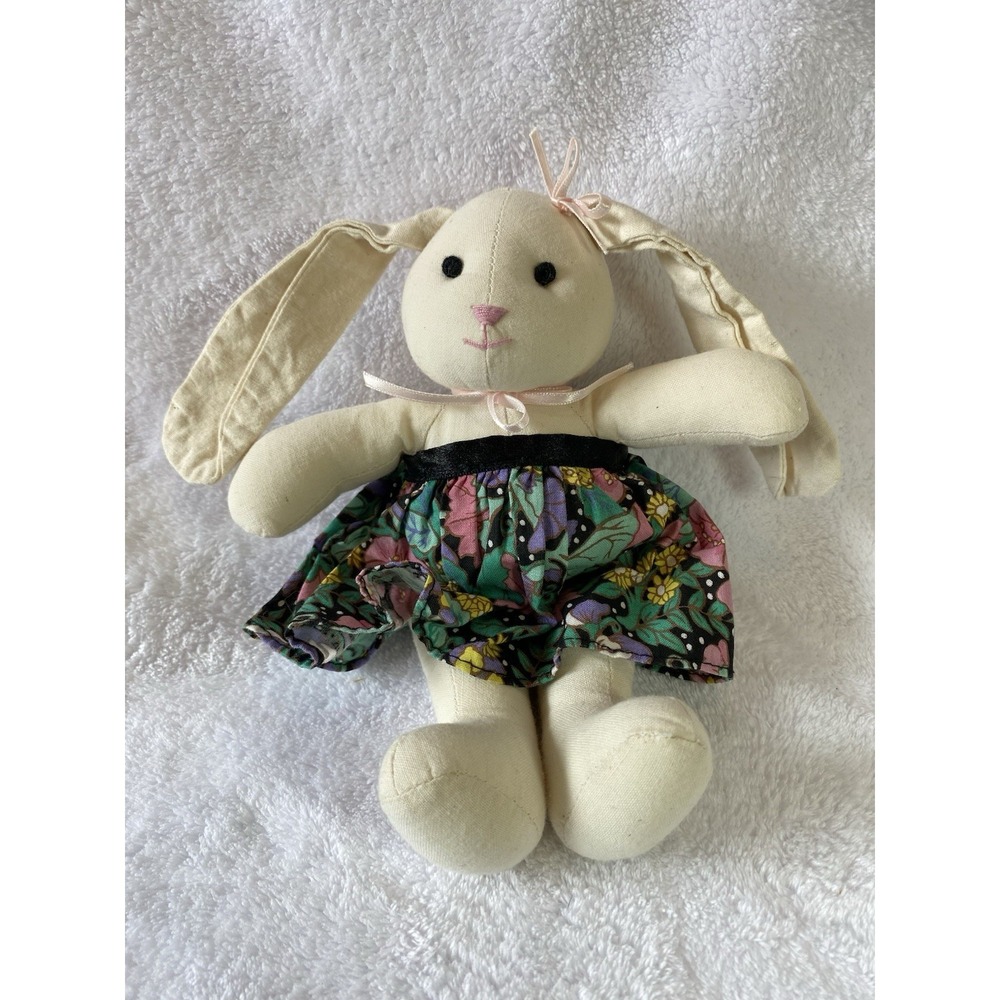 Vintage Applause Ragdoll Rabbit Bunny Country Farmhouse Cottage Core Gift